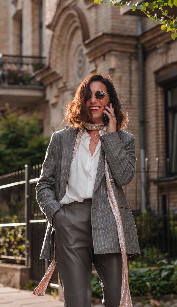BLOUSE 'ANTWERP' - Look #1