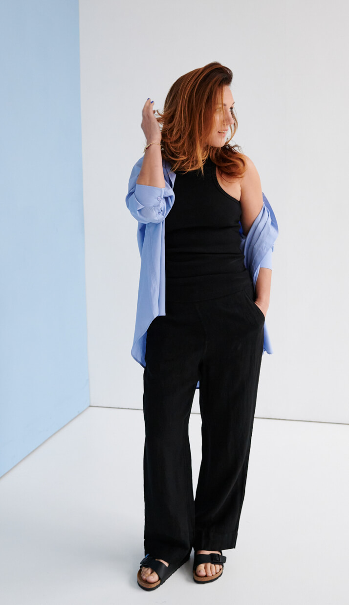 TROUSERS 'POSITANO' - Look #2