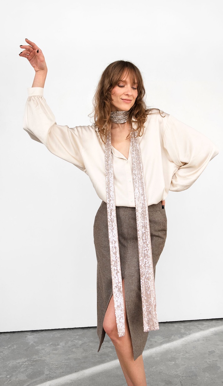 NECK ACCESSORY 'MARACAIBO' - LOOK #1