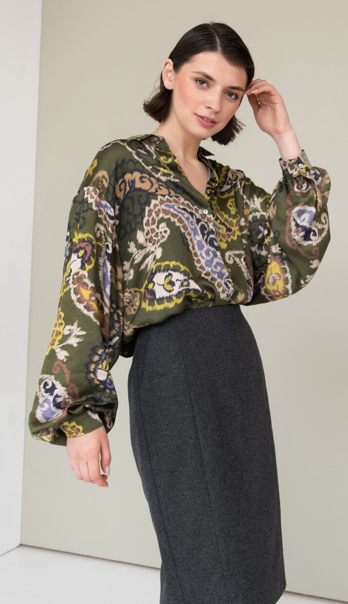 BLOUSE 'ANTWERP' - Look #1